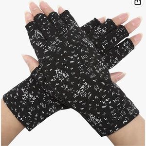 Women Sunblock Fingerless Gloves Driving Gloves Girls Non Slip UV Protection